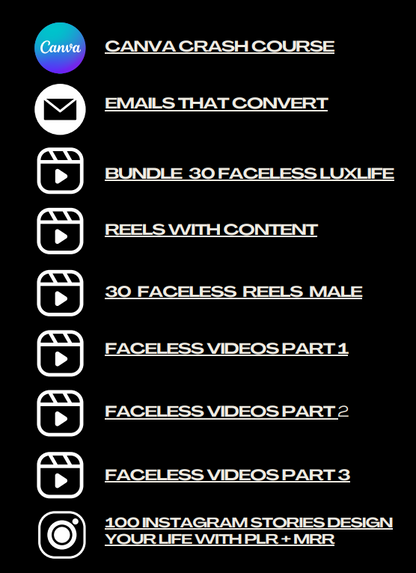 The Ultimate Faceless Content Business Bundle