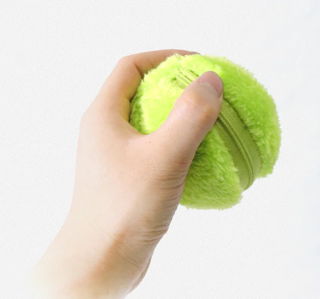 Automatic Plush Ball Pet Toy