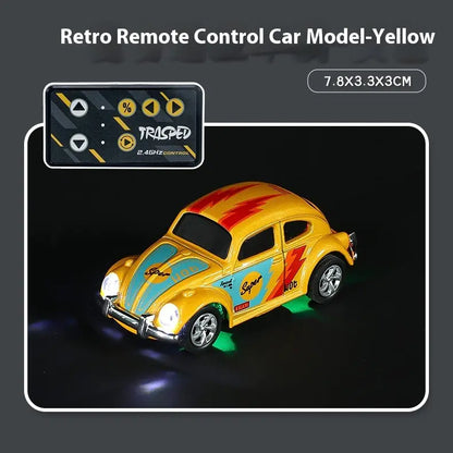 Small Wireless Mini Beetle Alloy Toy Car