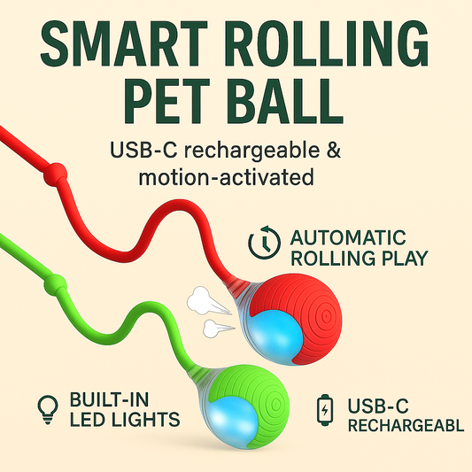 Smart Rolling Pet Ball