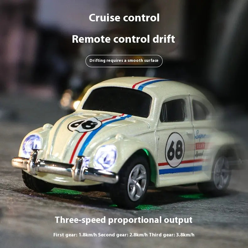 Small Wireless Mini Beetle Alloy Toy Car