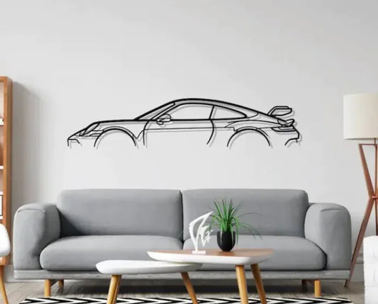 Porsche Car Wall Decor