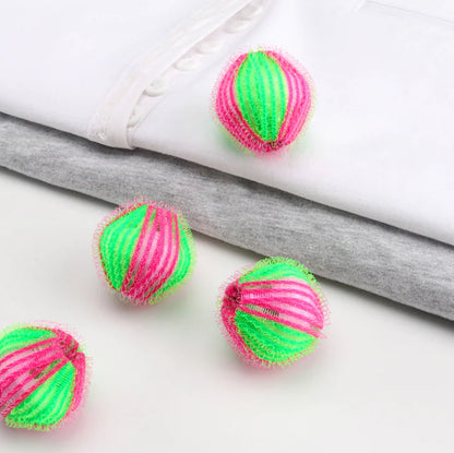 Magic Stain Removal Laundry Balls - 6 Pack Cleaning Aid